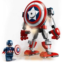 Immagine di LEGO Marvel Armatura Mech di Capitan America 76168 