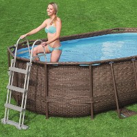 Immagine di Scaletta per Piscine Bestway Flowclear 58330 - 107 cm