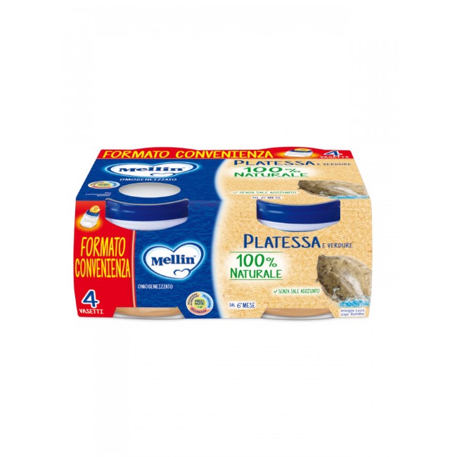 Immagine di Omogeneizzato Platessa e Verdure 4  x 80 g 