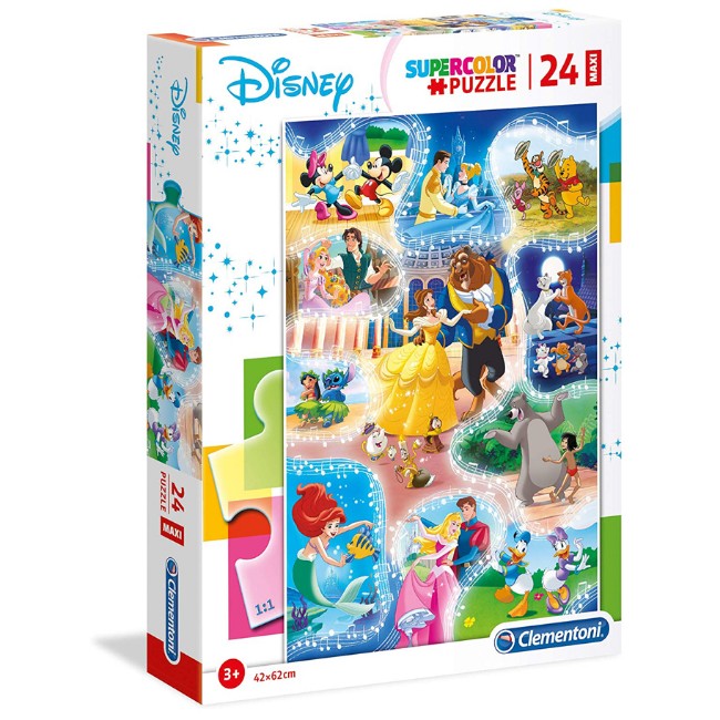 Paniate - Puzzle 24 Maxi Dance Time Disney Clementoni in offerta da Paniate