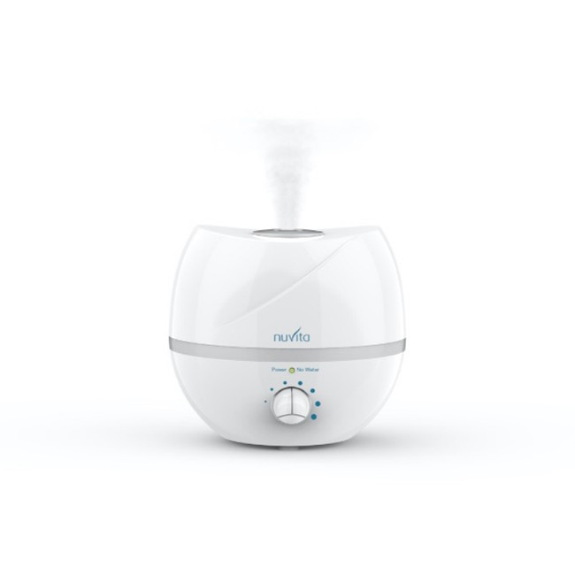 Umidificatore A Nebbia Fredda MegaWise 3,5 Litri - Ultra Silenzioso (24 DB), Con Luce Notturna A 7 Colori E Diffusore Oli Essenziali