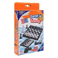 Immagine di Gioco 2in1 Dama & Scacchi Magnetico Tascabile da Viaggio