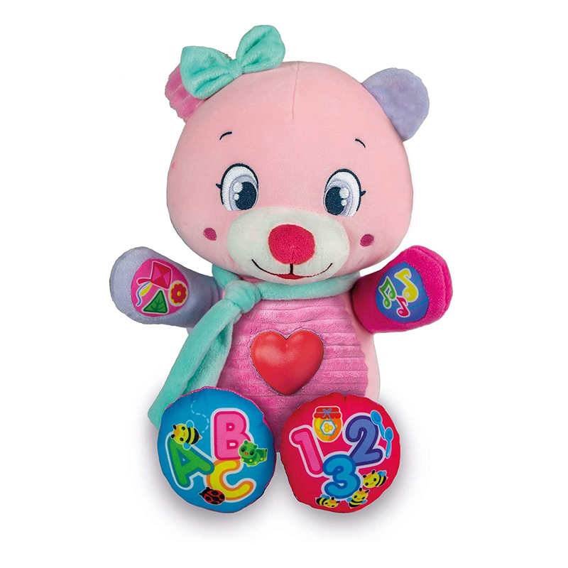 CLEMENTONI- BETTA DOLCE Orsetto Peluche parlante interattivo-Gioco educativo Pri EUR 32,77
