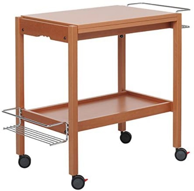 Immagine di Foppapedretti Carrello Portavivande Newton Noce 