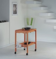 Immagine di Foppapedretti Carrello Portavivande Newton Noce 