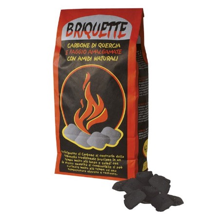 Sacco Briquette di Carbone per Barbecue 4.5 Kg