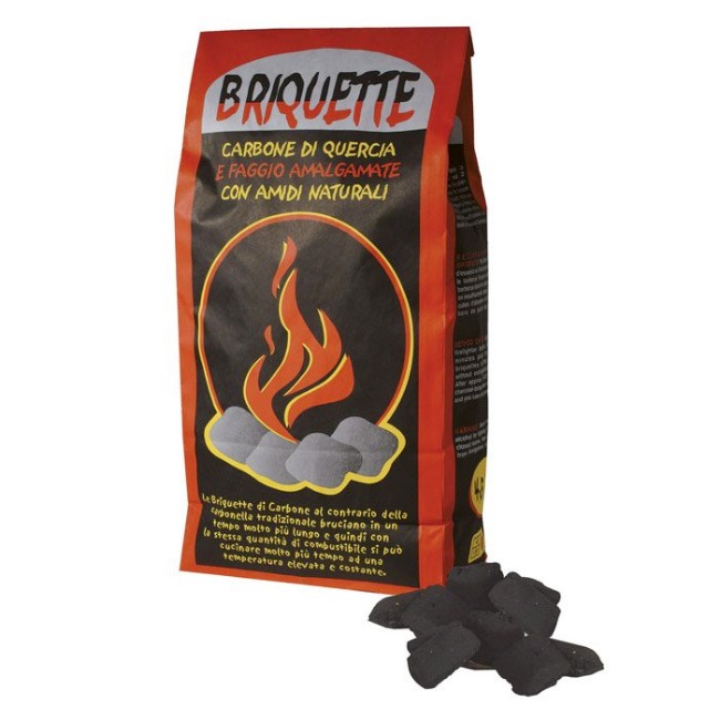 Sacco Briquette di Carbone per Barbecue 4.5 Kg