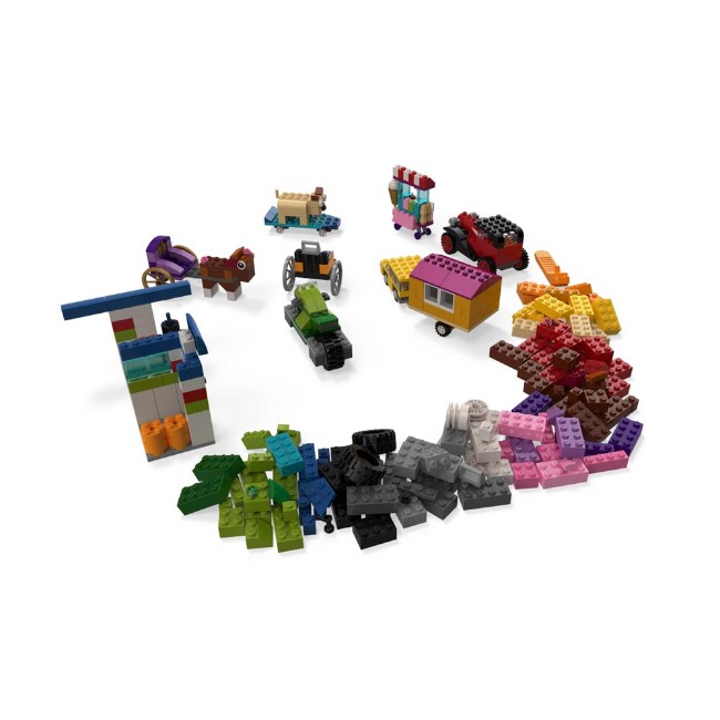 Immagine di LEGO Classic Mattoncini su ruote 10715 