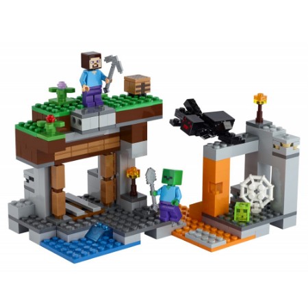 Immagine di Lego Minecraft La Miniera Abbandonata 21166