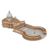 Immagine di 3D Puzzle Basilica San Pietro 68 pezzi 