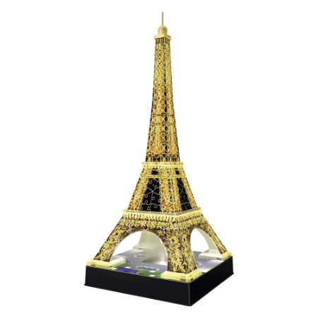 Immagine di 3D Puzzle Tour Eiffel Night Special Edition Building con LED  216 pezzi 