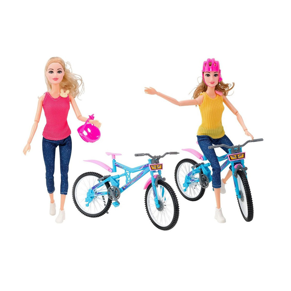 BABY Born Bicicletta Con Lucky E Cestino – Per Bambole 36-43 Cm, Con Adesivi E Rotelle