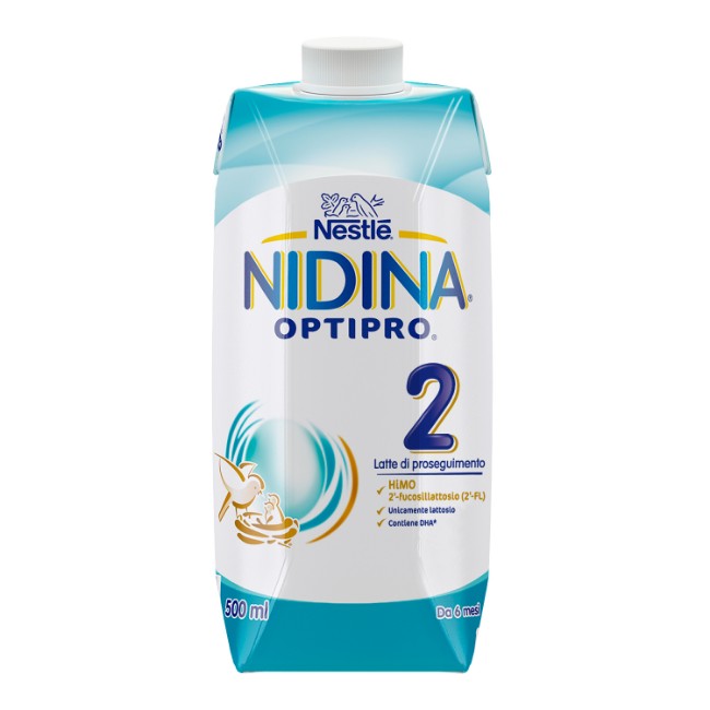 Paniate - Nestlé Latte Nidina Optipro 2 Liquido 500 ml - 2 Liquido in  offerta da Paniate