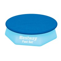 Telo di Copertura Rotondo Flowclear Fast Set 244 cm 58032 Bestway