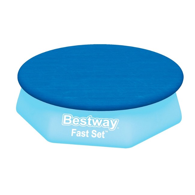 Telo di Copertura Rotondo Flowclear Fast Set 244 cm 58032 Bestway