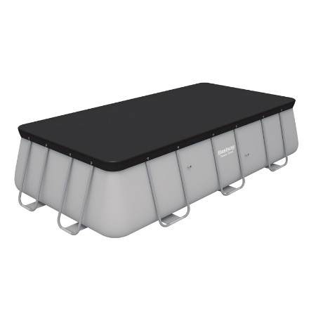 Bestway Telo di Copertura Invernale Rettangolare per Piscina Power Steel 412x201cm e 404x201cm 58232