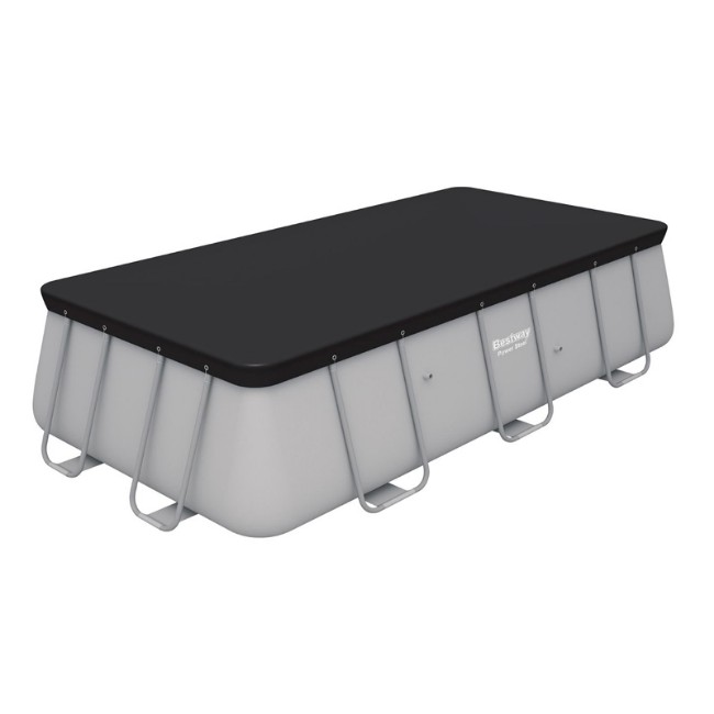 Bestway Telo di Copertura Invernale Rettangolare per Piscina Power Steel 412x201cm e 404x201cm 58232
