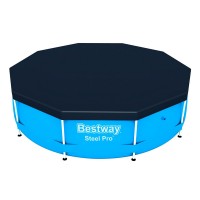 Telo di Copertura Rotondo Flowclear per Piscina da 305cm 58036 Bestway