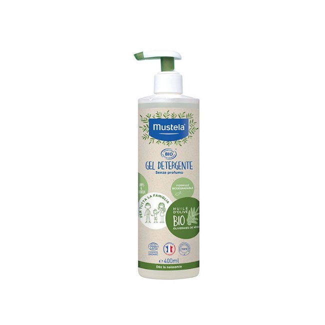 Mustela Gel Detergente Bio Corpo e Capelli 400ml di Mustela