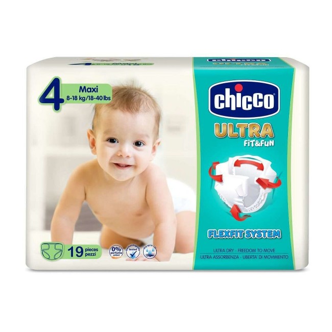 Immagine di Pannolini Ultra Fit&Fun Taglia 4 Maxi - 19 pezzi