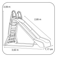 Immagine di Scivolo Mega Feberslide con Acqua