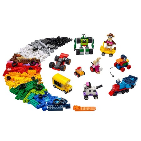 LEGO Classic Mattoncini e Ruote 11014