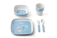 Immagine di Set Pappa in Bamboo 12+ Yoohoo Blue