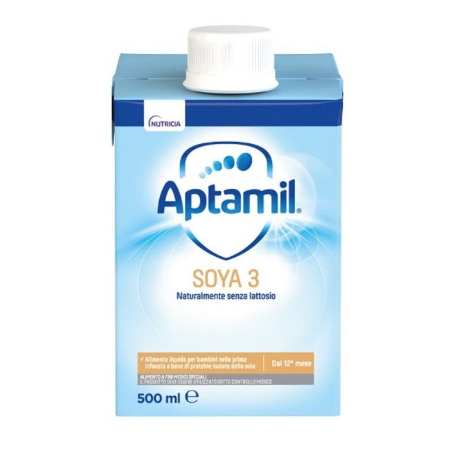 Paniate - Aptamil Latte Aptamil 3 Soya Liquido 500 ml - Latte
