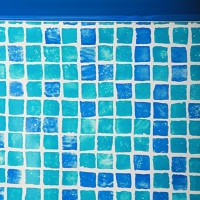 Immagine di Liner Mosaicato per Piscina Ovale h132 cm