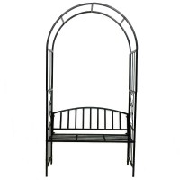 Immagine di Arco da Giardino con Panca 110x37x210