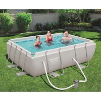 Piscina Rettangolare Power Steel 56629 - 282x196x84cm