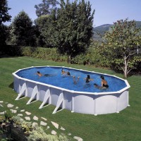 Piscina Ovale Atlantis KITPROV918 - 915x470x132cm Gre