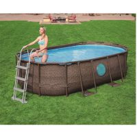 Immagine di Scaletta di Sicurezza per Piscine - 107 cm