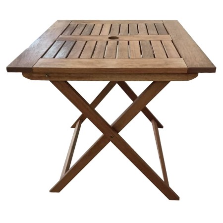 Immagine di Tavolo Pieghevole Halifax 75x75 in Legno Tropicale PEFC
