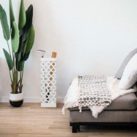 Immagine di Portaombrelli Quadrato 15x15x49 Bianco