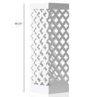 Immagine di Portaombrelli Quadrato 15x15x49 Bianco
