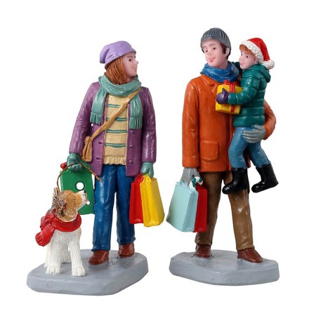 Immagine di Holiday Shoppers, Set di 2 - 12016