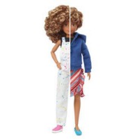 Immagine di Creatable World Personaggio Personalizzabile Capelli Biondi Ricci