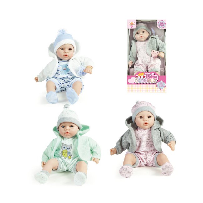 Immagine di DeCar Baby Coccole Real Born Bambola Realistica 48cm