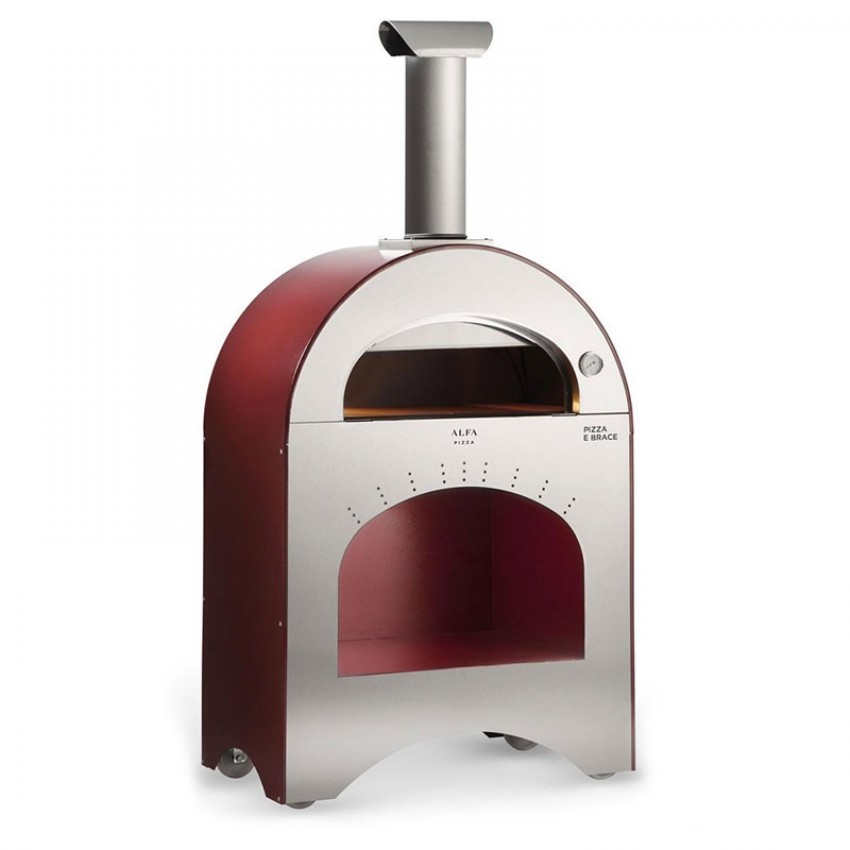 Paniate Alfa Forni Forno a Legna Pizza e Brace Rosso Antico (NON