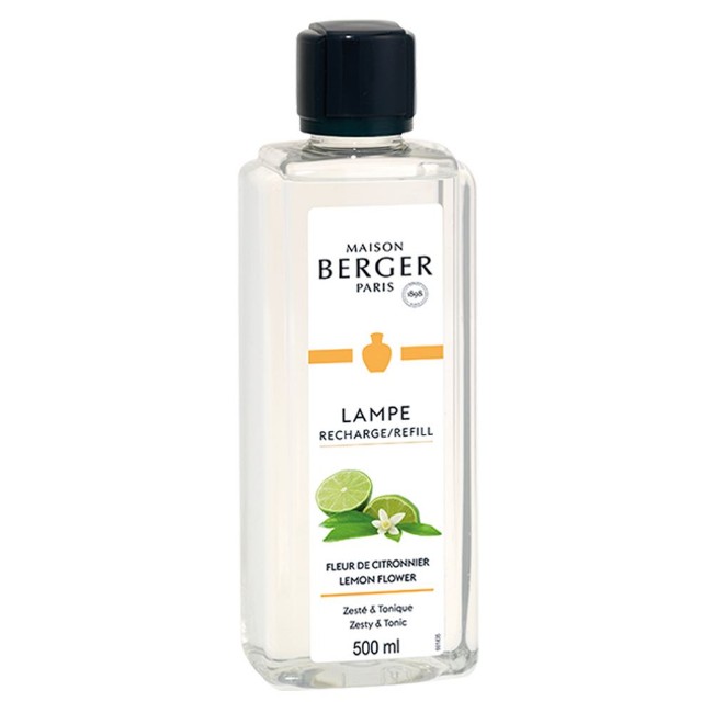 Maison Berger Fleur de Citronnier - Ricarica per Lampada Catalitica Lampe Berger 500 ml