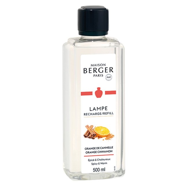 Maison Berger Orange de Cannelle - Ricarica per Lampada Catalitica Lampe Berger 500 ml