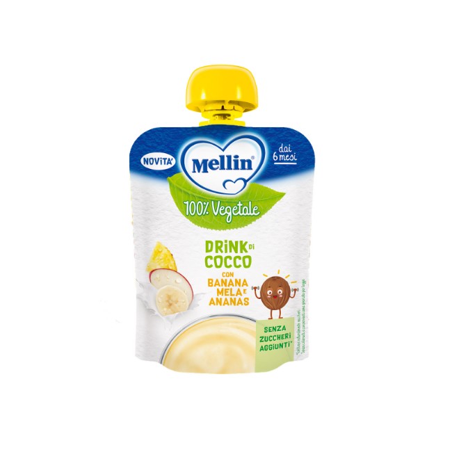 Pouch Cocco Mela Banana e Ananas 90g 