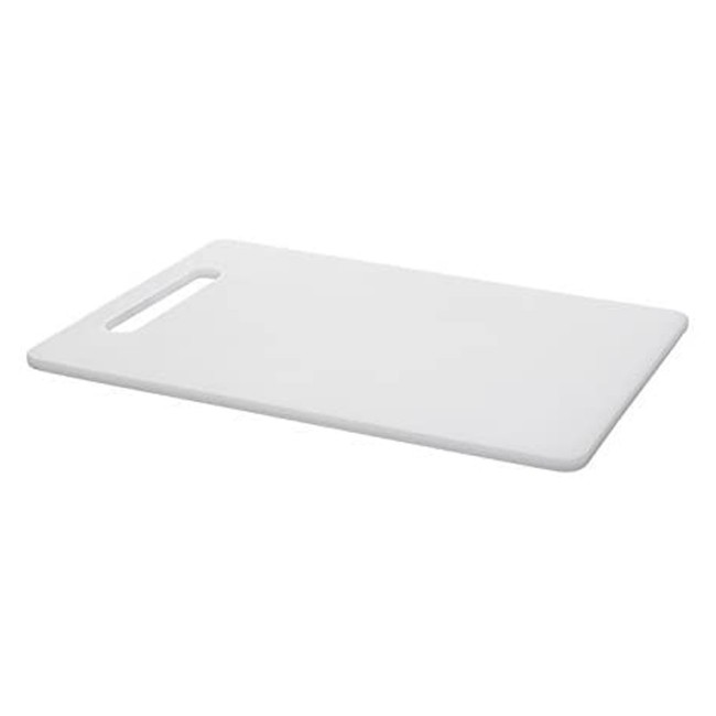 Demolli Tagliere Con Manico In Polietilene, Bianco, 39x27.5x1.2 Cm – Resistente Al Taglio, Lavabile In Lavastoviglie, Made In Italy - 4