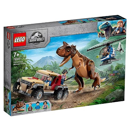Immagine di LEGO Jurassic World L’inseguimento del Dinosauro Carnotaurus - 76941