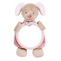 Specchietto Retrovisore Auto Cagnolina Lali Rosa Nattou