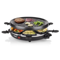 party grill raclette da 2 a 6 persone carne grigliata e contorni