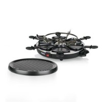 party grill raclette da 2 a 6 persone piastra removibile