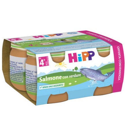 Multipack Salmone Con Verdure Hipp