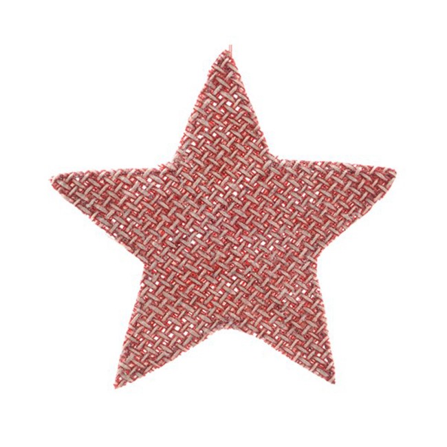Stella con Corda Rossa 15cm